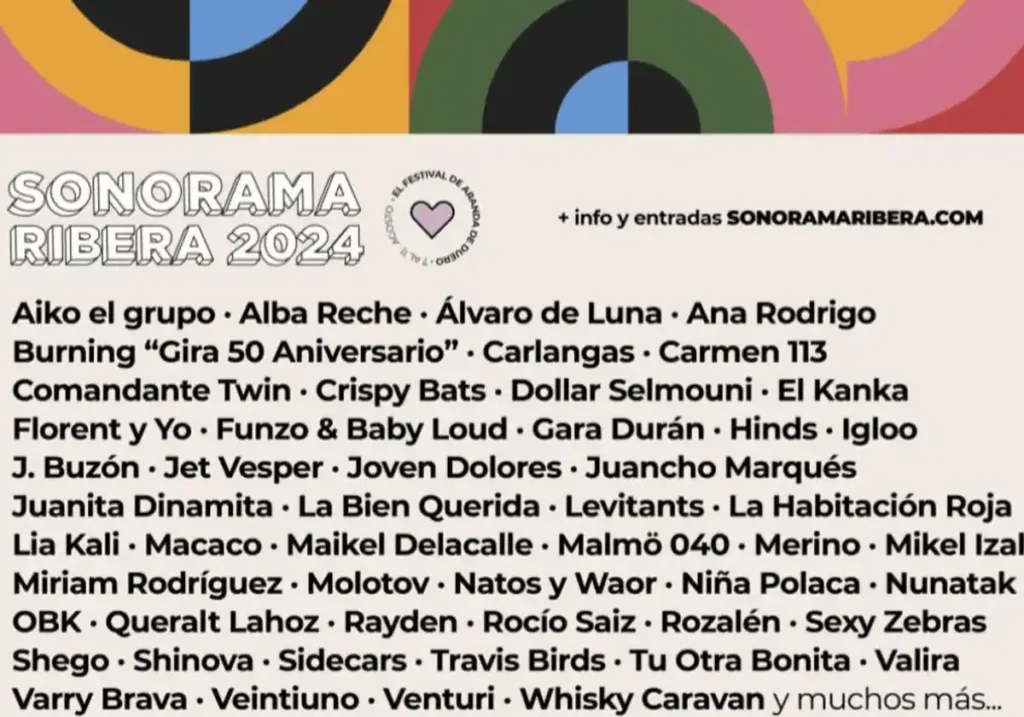 Sonorama 2024