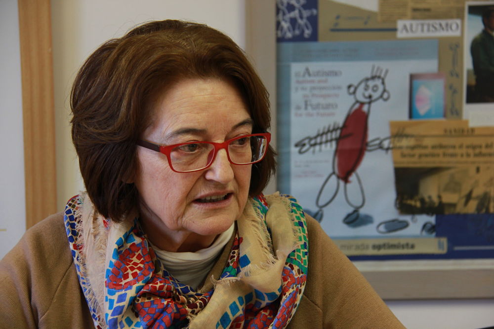 Simona Palacios, presidenta Autismo Burgos