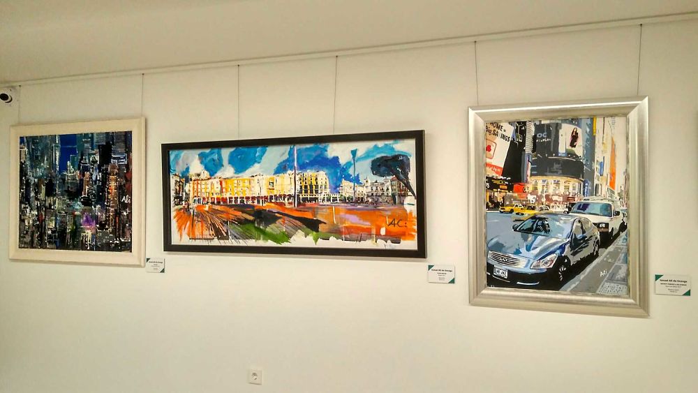 exposición 3 miradas urbanas