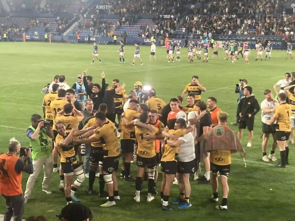 Aparejadores Burgos será homenajeado este 9 de mayo en Burgos gana la Copa del Rey de rugby