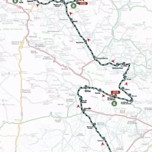 Mapa etapa 2 IX IX Vuelta Ciclista a Burgos Femenina