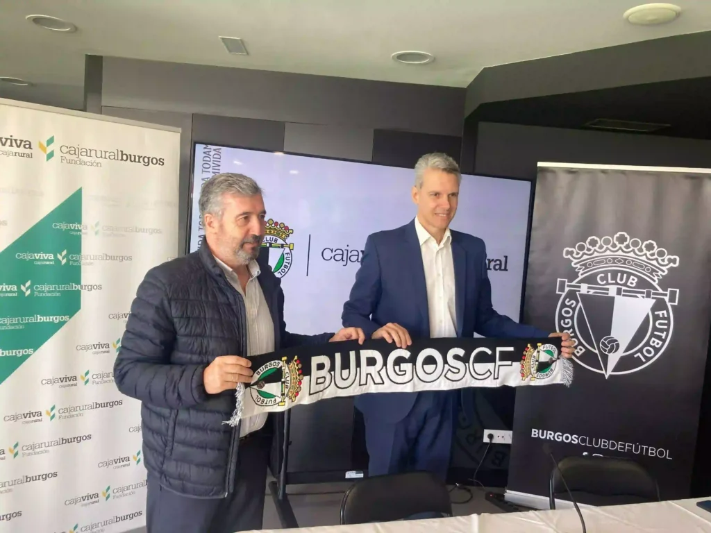 nuevo convenio entre la Fundación Caja Rural y el Burgos CF
