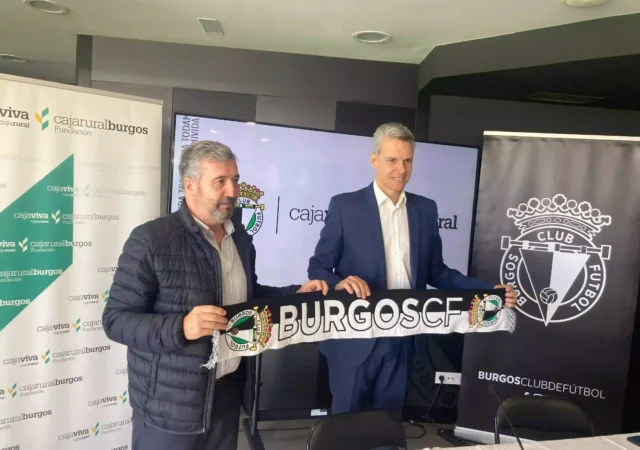 nuevo convenio entre la Fundación Caja Rural y el Burgos CF