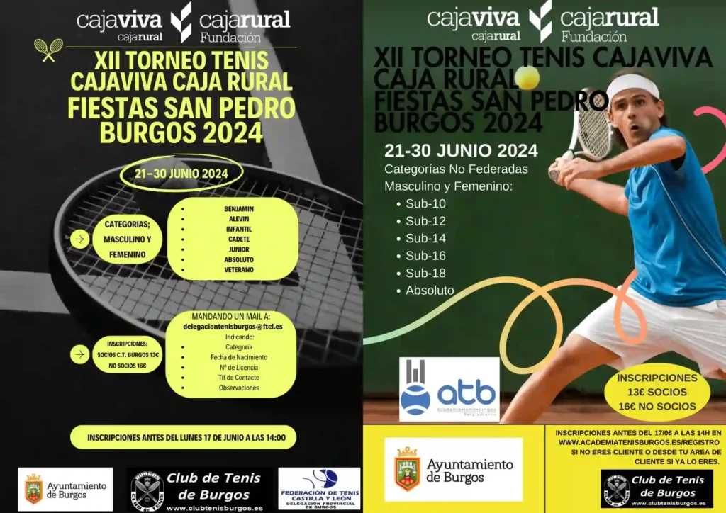 XII Torneo de Tenis Cajaviva Caja Rural 2024