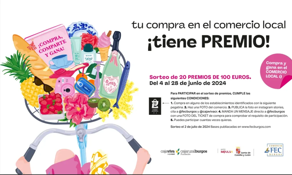 Campaña "De compras por Burgos", sorteo 2024