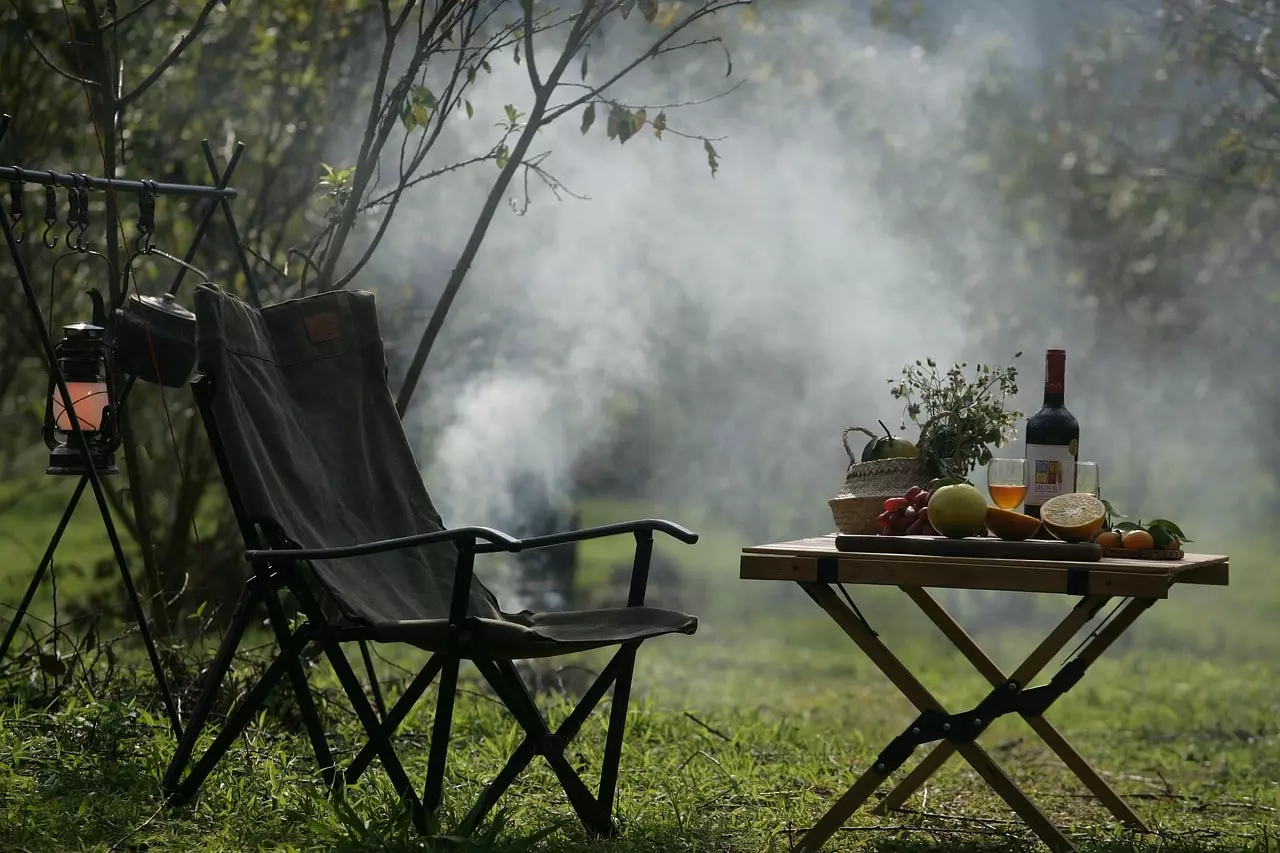 camping desconexión en zonas rurales
